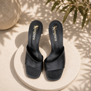 Talon SAVANE Mule en cuir-Collection KANGURU